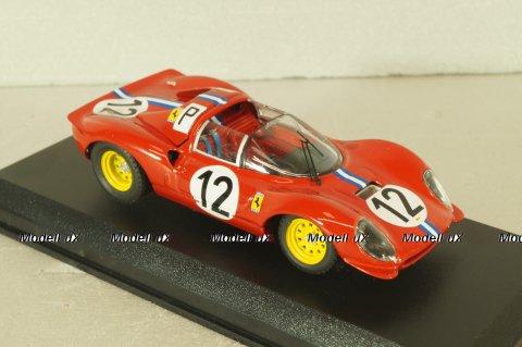 Ferrari Dino 206/S #12 Nurburgring 1996, Rodriguez/Ginther, red, ART031, ART Model 1:43