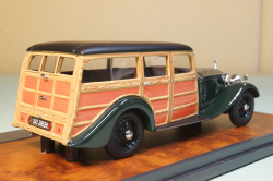 Rolls Royce Phantom II Shooting Brake 67XJ 1930 Green/Wood, MX51705-091, Matrix 1:43