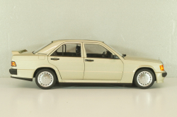 Mercedes-Benz 190 E (W201) 2.3-16 1984, silver metallic, 183831, Norev 1:18