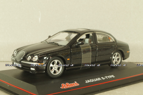 Jaguar S-type 1999, black, 390021, Schuco Junior 1:43