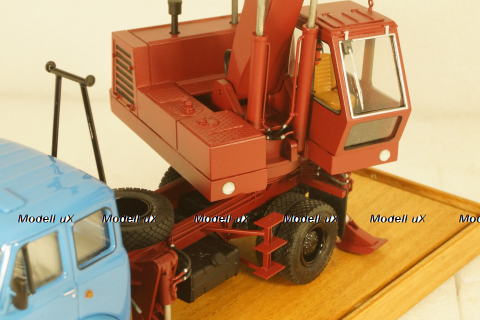 Маз-500А Экскаватор "Красный экскаватор" г.Киев 1977г., TruckTyr 1:43