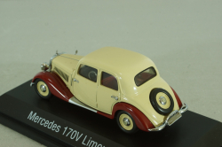 Mercedes-Benz 170V Limousine (W136) 1936, beig/ red, 02362, Schuco 1:43