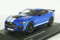 Ford Mustang GT500 Coupe 2020 blue, 4311501, Solido 1:43