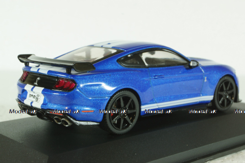 Ford Mustang GT500 Coupe 2020 blue, 4311501, Solido 1:43