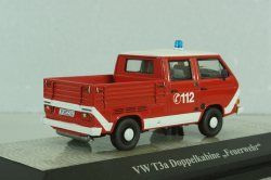 Volkswagen T3a Doka (typ 247) double cabine 1979, Feuerwehr, Premium Classixxs 1:43