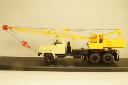 Автокран КРАЗ-250 КС-4561, SSM1395, SSM 1:43