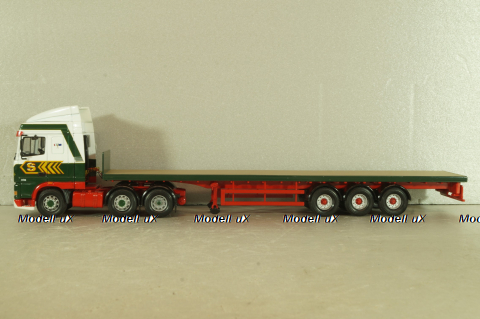 Daf 95XF truck with semi-trailer "Stobart" 1997, green/white, Corgi 1:50