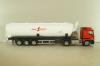 Mercedes-Benz Actros (MP1) 1840 witth semi-trailer "Spitzer Eurovrac" 1996, red/white, Joal 1:50 