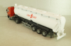 Mercedes-Benz Actros (MP1) 1840 witth semi-trailer "Spitzer Eurovrac" 1996, red/white, Joal 1:50 
