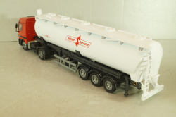 Mercedes-Benz Actros (MP1) 1840 witth semi-trailer "Spitzer Eurovrac" 1996, red/white, Joal 1:50 