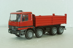 Mercedes Actros 8x4, dump truck 8x4, red, 4074, Conrad 1:50