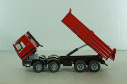 Mercedes Actros 8x4, dump truck 8x4, red, 4074, Conrad 1:50