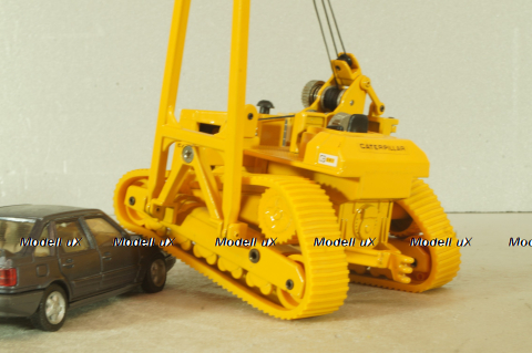 Caterpillar Cat 591 Pipelayer (трубоукладчик), yellow, No.224, Joal 1:50