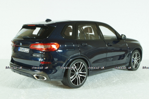 BMW X5 (F15) Blue Metallic 2019, 183283, Norev 1:18