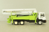 MAN 3-axle Schwing 32XL, concrete pump,  white/green, Conrad 1:50