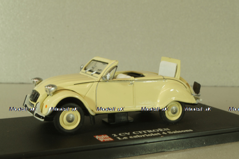 Citroën 2CV Cabriolet 4 season, Altaya 1:43