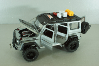 Mercedes Brabus 550 Adventure G-Class 4x4² 2017, silver, 24722S, Che Zhi 1:24