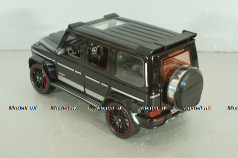 Mercedes Brabus G900 (W463) 2021, black, DH24004, Shuang Ma 1:24