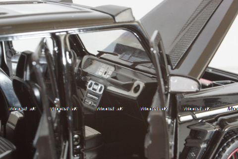 Mercedes Brabus G900 (W463) 2021, black, DH24004, Shuang Ma 1:24