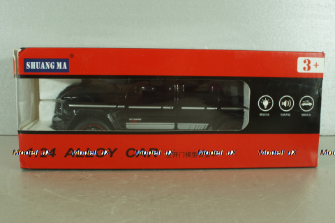 Mercedes Brabus G900 (W463) 2021, black, DH24004, Shuang Ma 1:24