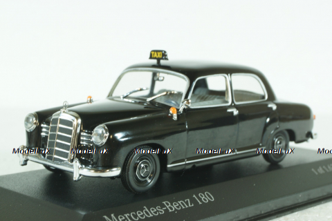 Mercedes 180 1955 Taxi, (W120) 430033195, Minichamps 1:43