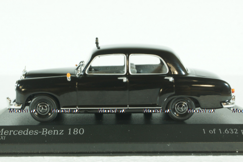Mercedes 180 1955 Taxi, (W120) 430033195, Minichamps 1:43