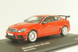 Mercedes C-Class C63 6.3 V8 AMG Black Series 2012, red, 4311602, Solido 1:43