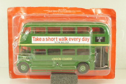 AEC Regent III RT 1947 Regent, bus, green, AUTOBUS DAL MONDO №87, Hachette 1:43 Дефект!