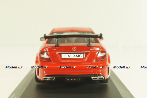 Mercedes C-Class C63 6.3 V8 AMG Black Series 2012, red, 4311602, Solido 1:43