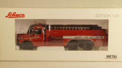 Tatra T148 6x6 TANKER TRUCK FEUERWEHR HASICI LYSA 1968, Schuco 1:43