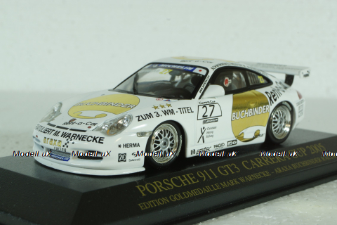 Porsche 911 GT3 Cup #27 Porsche Carrera Cup 2005 M. Warnecke, 403056227, Minichamps 1:43