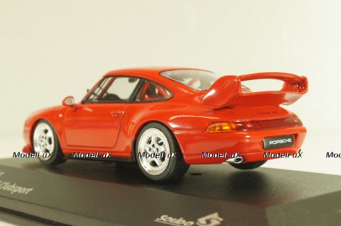 Porsche 911 (993) RS Clubsport red, 4313802, Solido 1:43