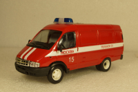 Газ-3221 Газель, Пожарный штаб, Агат 1:43