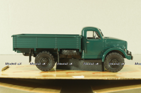 Газ-63 4х4 1948, грузовой автомобиль, зеленый,Н261, Наш Автопром 1:43