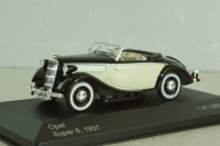 Opel Super 6 1937, black/beige, WB104, WhiteBox 1:43