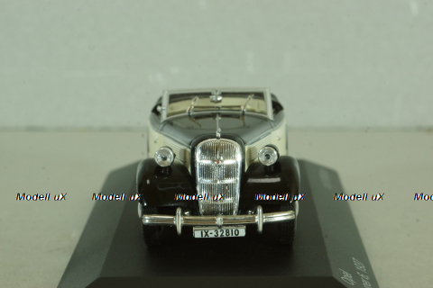 Opel Super 6 1937, black/beige, WB104, WhiteBox 1:43
