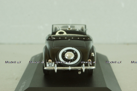 Opel Super 6 1937, black/beige, WB104, WhiteBox 1:43