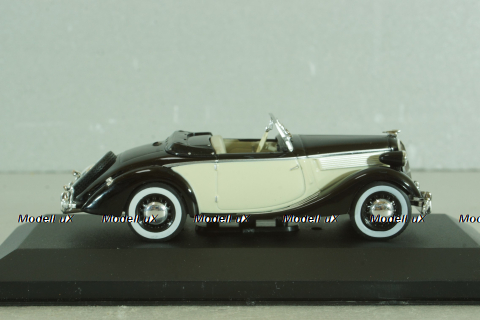 Opel Super 6 1937, black/beige, WB104, WhiteBox 1:43