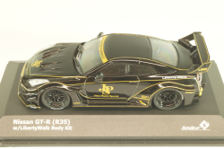 Nissan GT-R (R35) LB Silhouette JPS Black, SL4311201, Solido 1:43 Уценка!