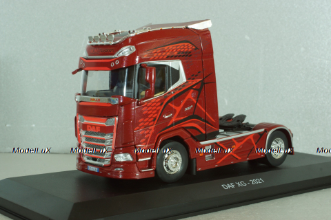 DAF XG, 2021, red, Truck Tuning Collection #17, Hachette 1:43