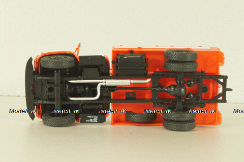 АП-3(130)-148А 1973, пожарный автомобиль порошкового тушения на шасси ЗиЛ-130, Наши Грузовики №44, 1:43