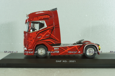 DAF XG, 2021, red, Truck Tuning Collection #17, Hachette 1:43