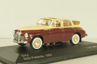 Газ-М20 Победа кабриолет 1947, бежевый/бордовый, WB217, WhiteBox 1:43