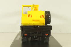 КС-3574 Ивановец, автокран на шасси Урал-4320,бежевый/желтый, SSM1350, SSM 1:43
