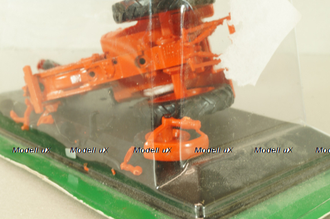 МТЗ-80 трактор 1974, красный, ТРАКТОРЫ история,люди,машины (Hachette) №6 1:43 На Запчасти!