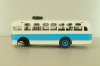 Зис-155 автобус, белый/синий, Наши Автобусы №19, Modimio 1:43 На Запчасти!