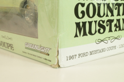 Ford Mustang 1967, light green 13663, Greenlight 1:18