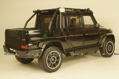 Mercedes G800 Brabus XLP Adventure Pick Up, black, ALM860521, Almost Real 1:18