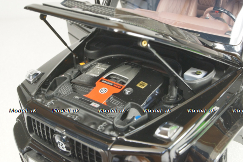 Mercedes G800 Brabus XLP Adventure Pick Up, black, ALM860521, Almost Real 1:18