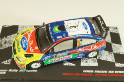 Ford Focus RS WRC #3 Winner Rally Acropolis 2009, Hirvonen/Lehtinen, CMC021, Altaya 1:43